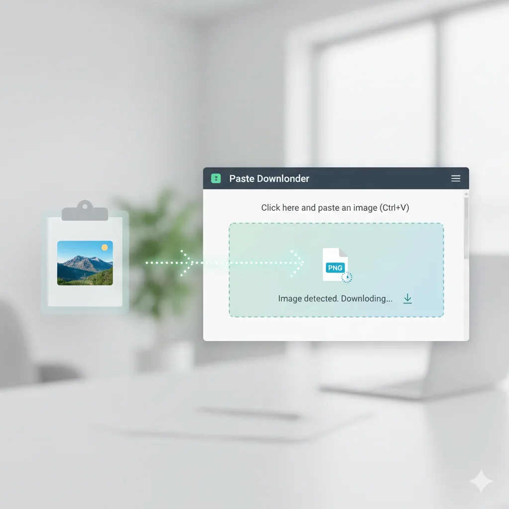 Clipboard Image Downloader — Paste & Save as PNG Clipboard Image Downloader — Paste & Save as PNG
