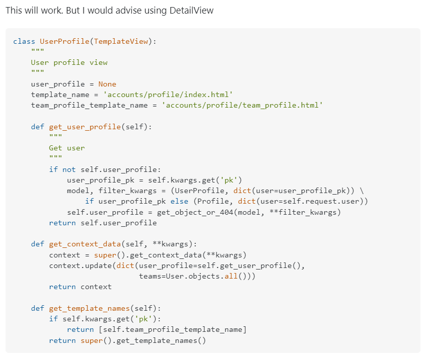 how to use different template_names on Class based view in Django