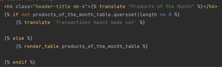 How to check if django-tables2 table is empty or not in templates code?